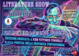 LITERATURE SHOW 23/24 MAGGIO 2026