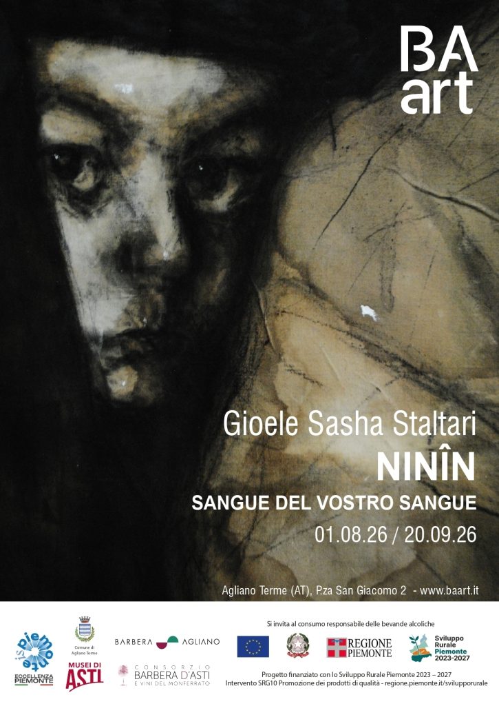 AGLIANO TERME, AL BAART, MOSTRA DI GIOELE SASHA STALTARI, DI GIOELE SASHA STALTARI, DAL 1 AGOSTO AL 20 SETTEMBRE 2026